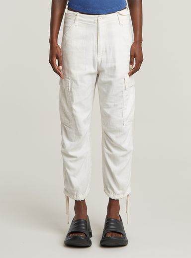 Cropped Cargo Pants